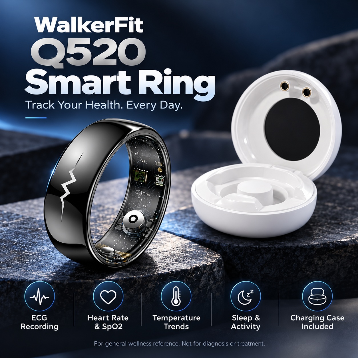 Фитнес-трекер WalkerFit Q520 в – обзор и цена Health Wellness